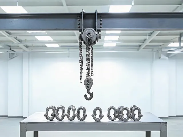 Overhead lifting bay