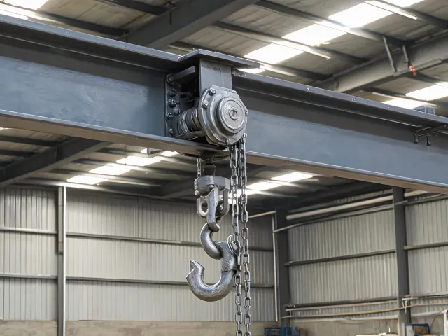 Material handling area
