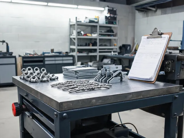 Millwright maintenance bench